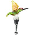 Ls Arts Inc LS Arts BS-400 Bottle Stopper - Spring Humming Bird BS-400